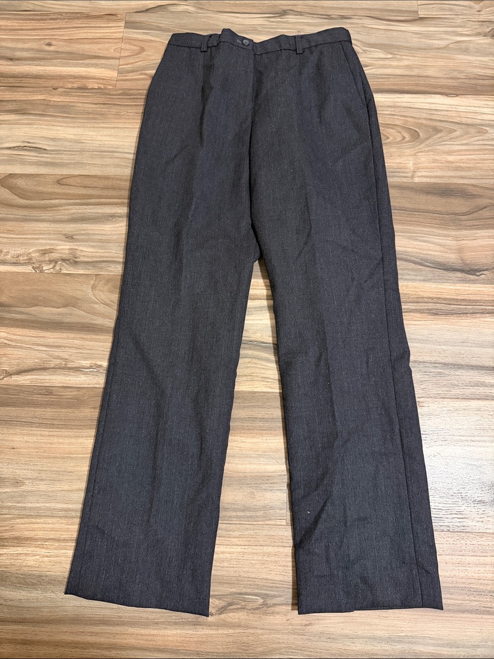 Pendleton 100% Wool Dress Trousers Charcoal Lined Women’s Sz. 6P Minimal